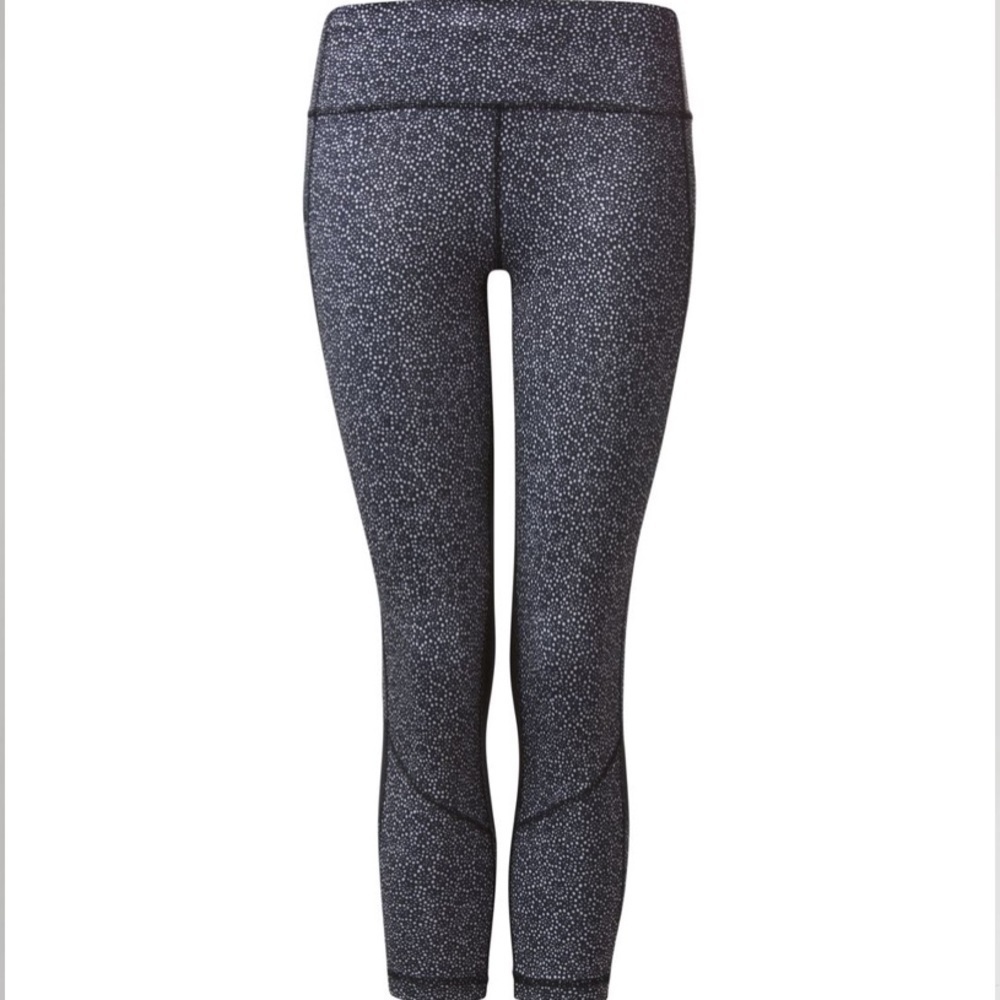 Lululemon Pace Rival Crop Freckle Flower Size 4 - Picture 3 of 8